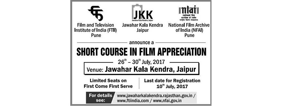 Short Film Appreciation at Jaipur